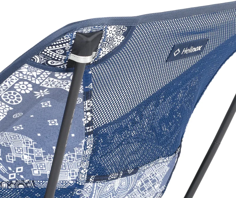 Helinox Chair One - Blue Bandanna Quilt-2